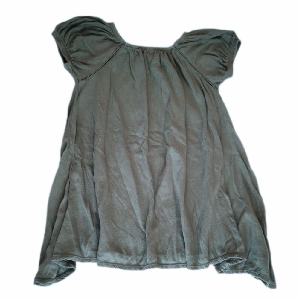 Old Navy Army Green Flow Dress sz 5T Girls